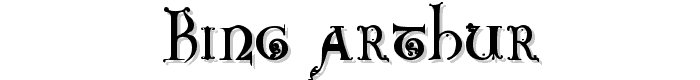 King Arthur font